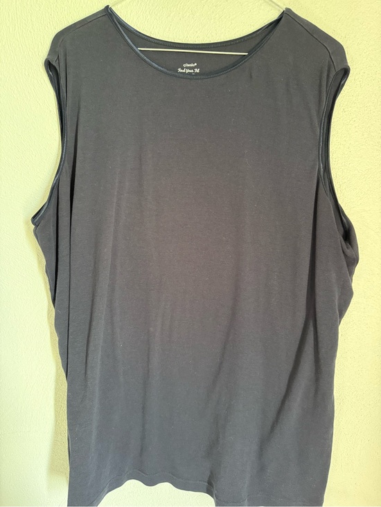 CJ Banks Tops - CJ Banks Navy Women’s Sleeveless Tank